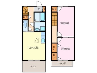 間取図 エスペランサⅢ