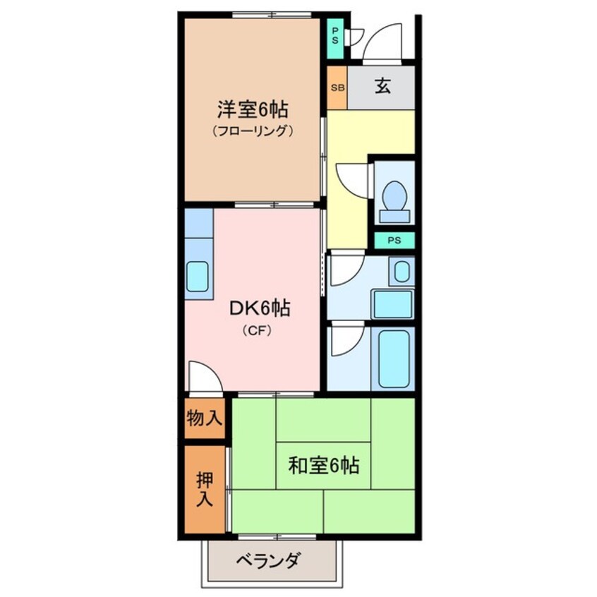 間取図 Ｓｕｒｐｌｕｓ塚本Ａ