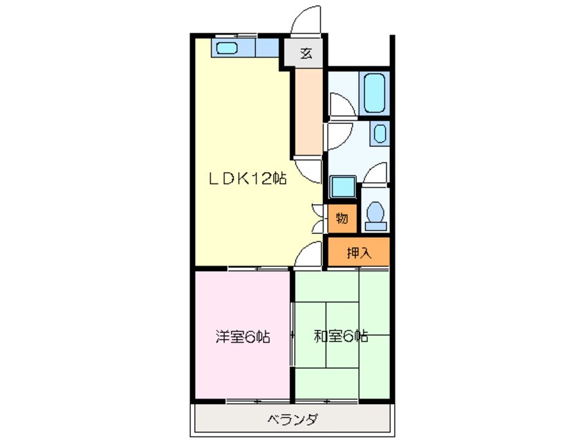 間取図 マンションルイール　21