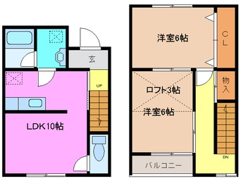 間取図 コンフォールT3