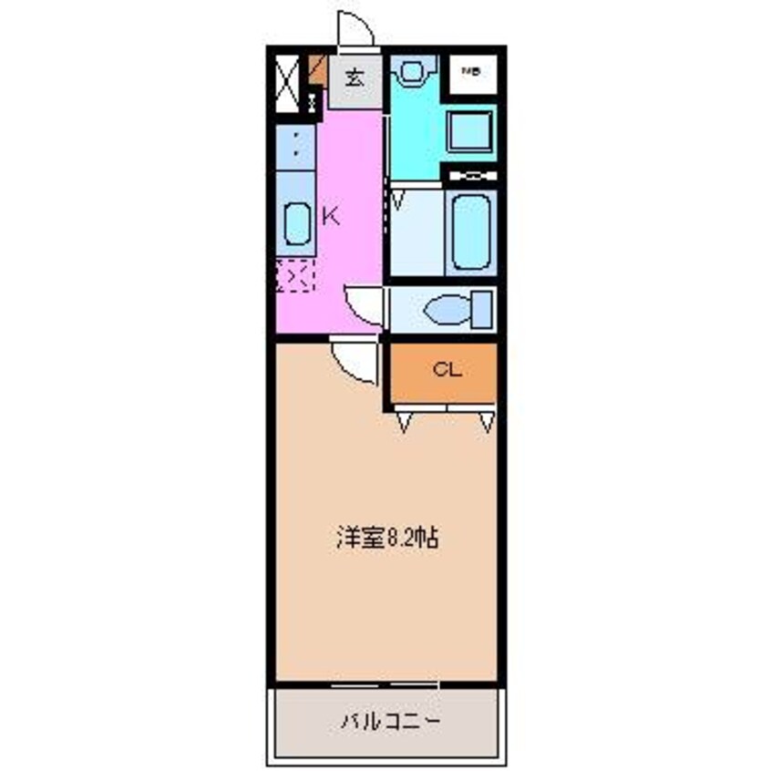 間取図 ブルースカイマンションⅩ