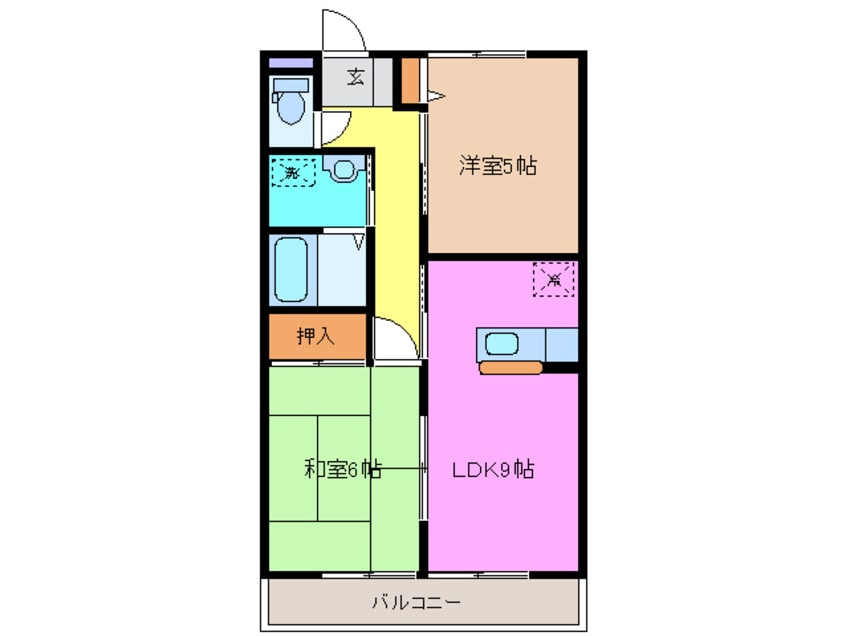 間取図 カーサ花水木