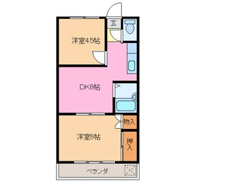 間取図 メゾンひかり館