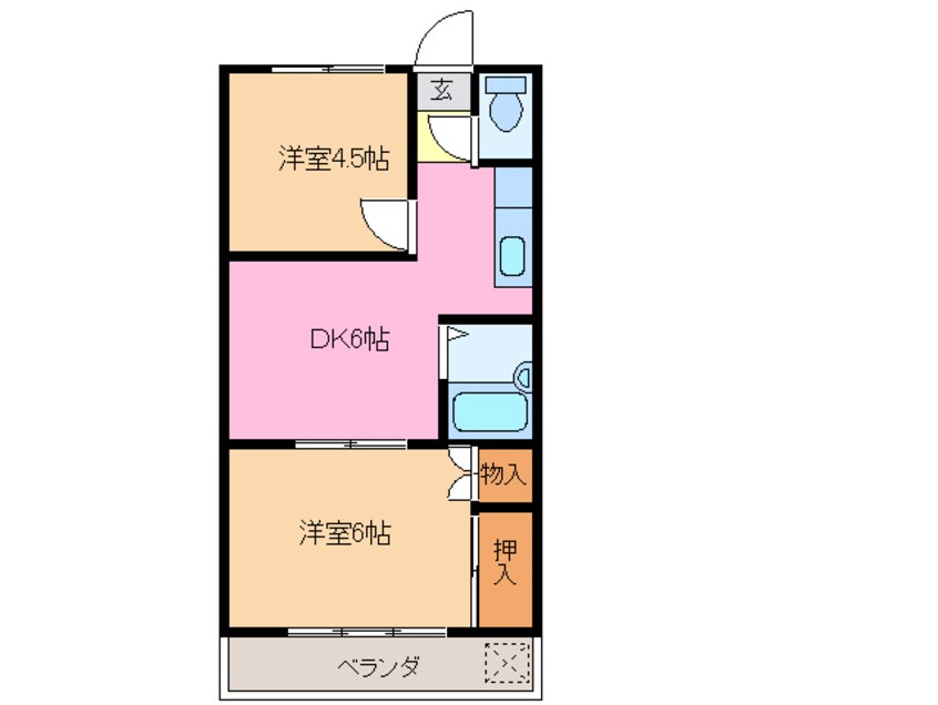 間取図 メゾンひかり館