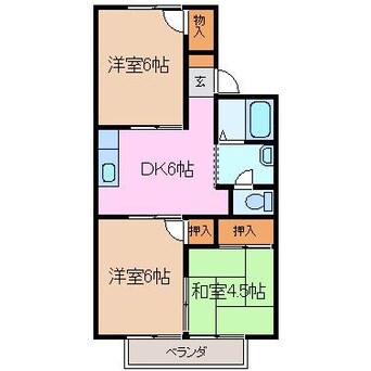 間取図 エムビレージ