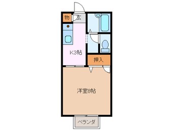 間取図 カーサＮ　C棟