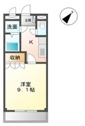 フラワーヒルズ天白　Ｄの間取図