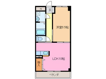 間取図 アーバンヒルズ城山２号館