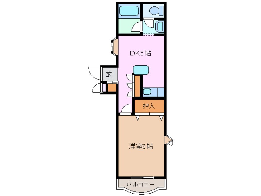 間取図 パークサイドマンション