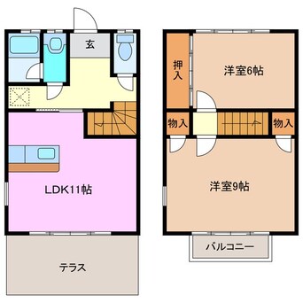 間取図 コーポ藤方Ａ