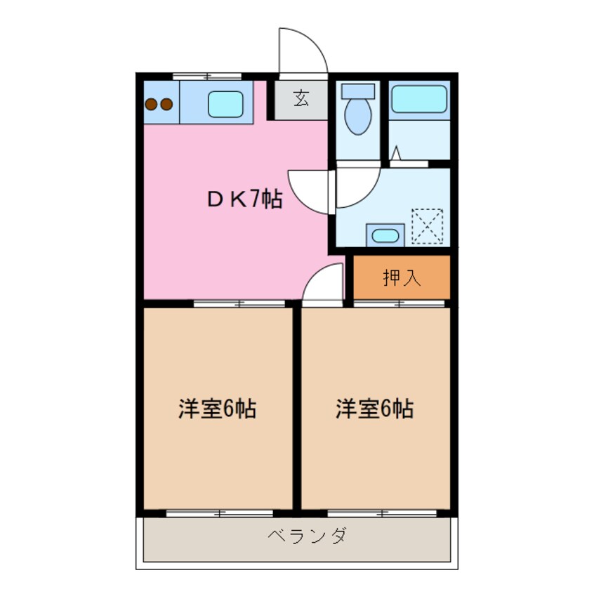 間取図 サンライト城山