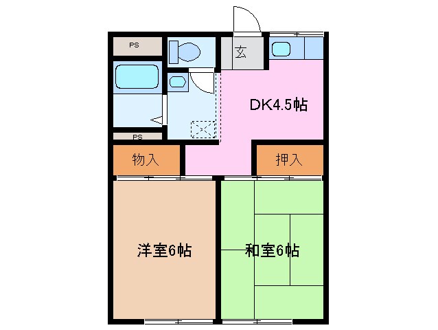 間取り図 アップルハウス