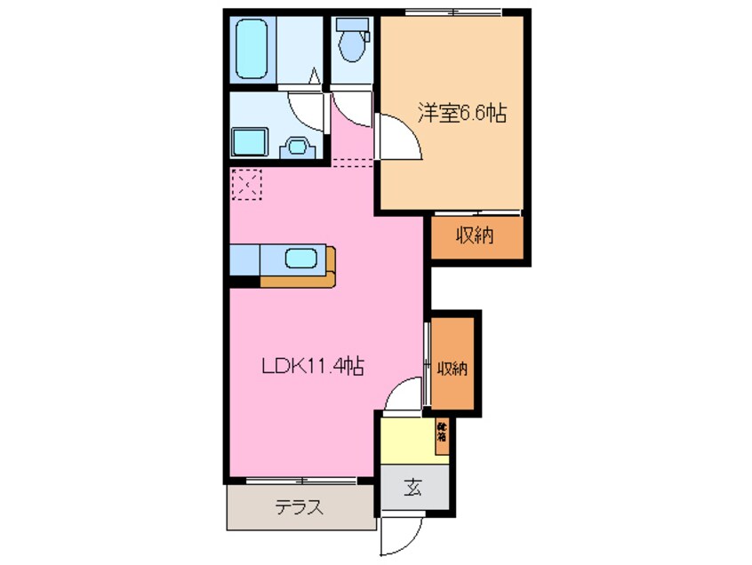 間取図 エクシードⅠ