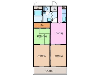 間取図 鷹跡マンション