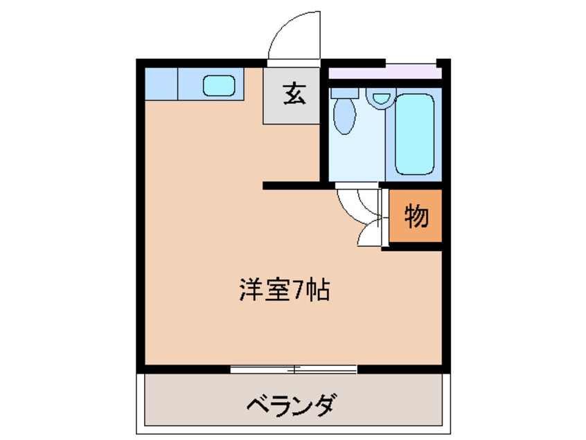 間取図 メゾンルネ