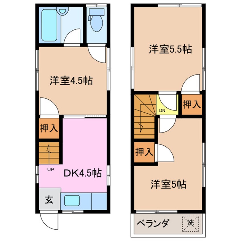 間取図 一志町戸建