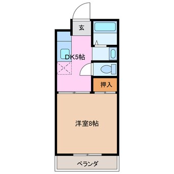 間取図 ハピネスタウン久居幸町