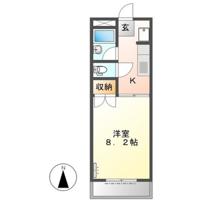 間取図 クィーンズコートＤ棟