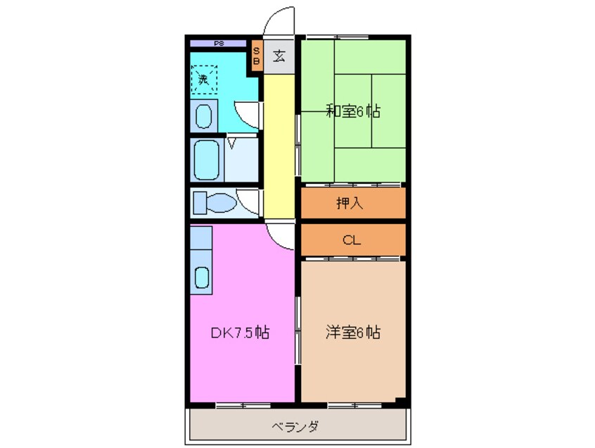 間取図 ロジュマン本郷