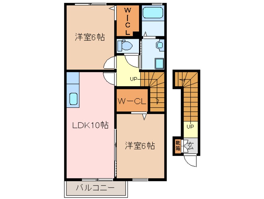 間取図 アイ　ファイン　Ｃ棟