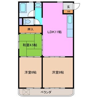 間取図 イトウマンション