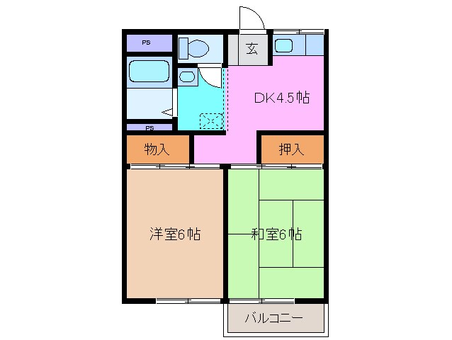 間取り図 アップルハウス