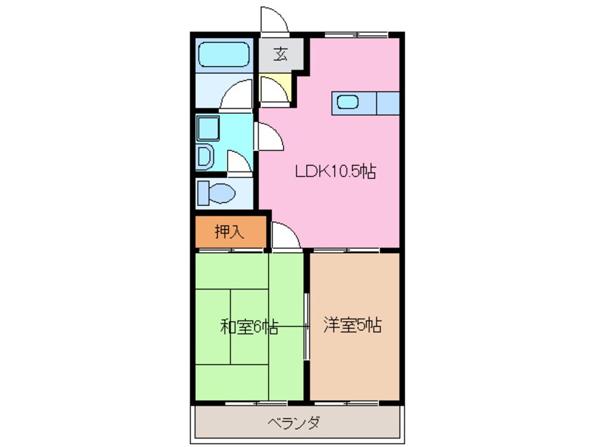 間取図 サンヒルズ