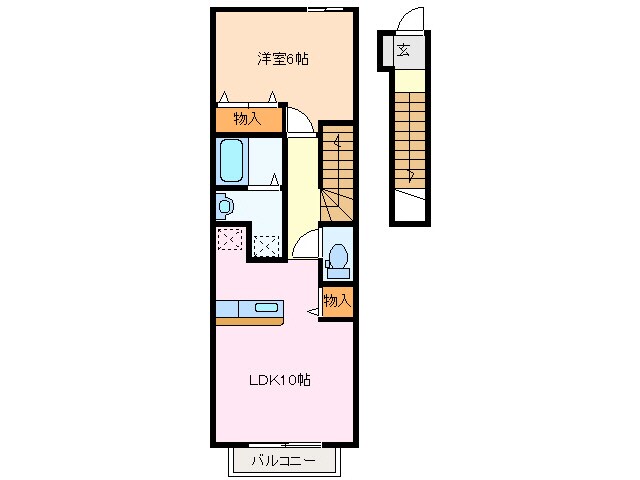 間取り図 ビオス　Ａ棟