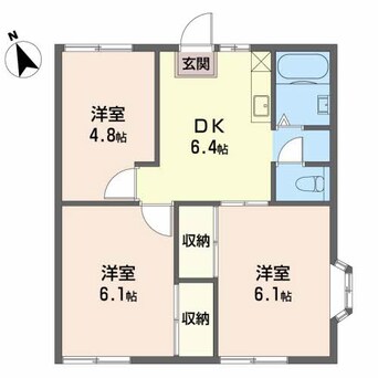 間取図 シティーメイト柴田