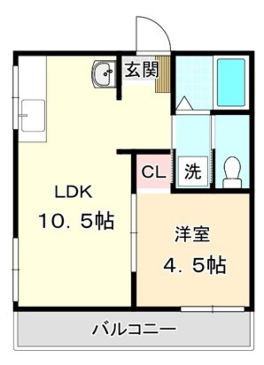 間取図 エルカスト