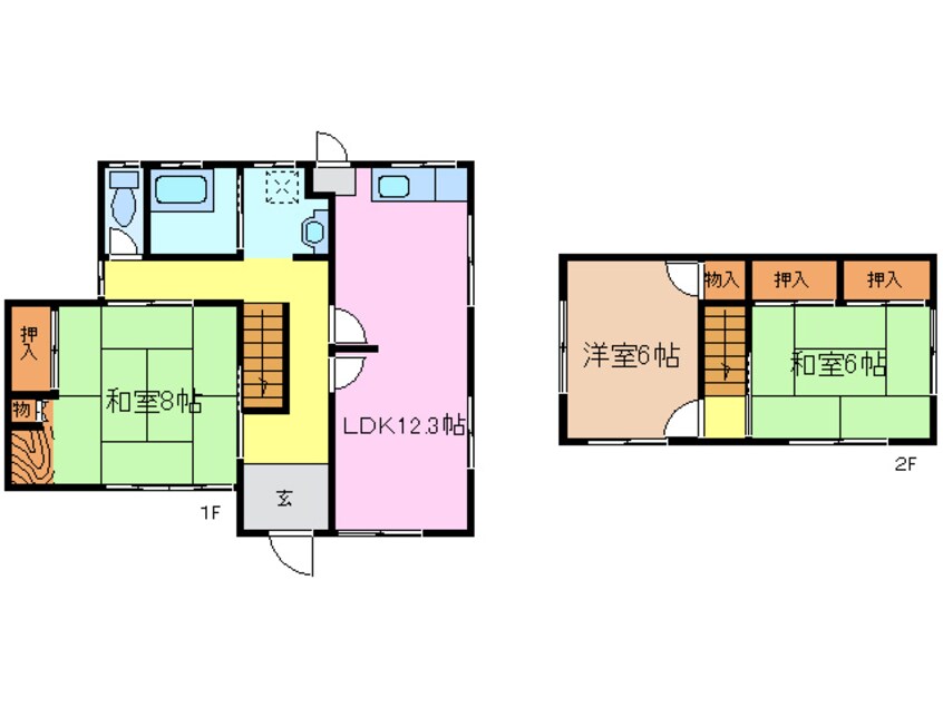 間取図 長井様一戸建て