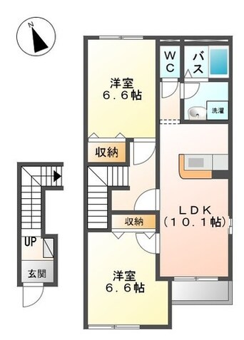 間取図 チアーズ　シャンパーニュ