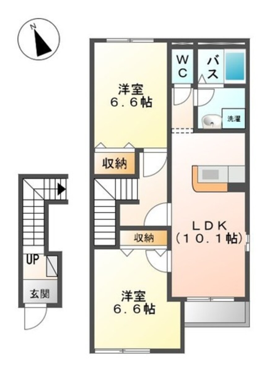 間取図 チアーズ　シャンパーニュ