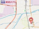 地図 近鉄名古屋線/北楠駅 徒歩7分 1階 築5年