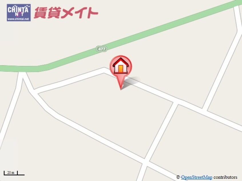 地図 近鉄湯の山線/伊勢松本駅 徒歩13分 2階 築34年