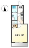 関西本線（東海）/南四日市駅 徒歩9分 1階 築9年 1Kの間取り
