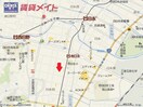 地図 四日市あすなろう鉄道内部線/南日永駅 徒歩5分 1階 築14年