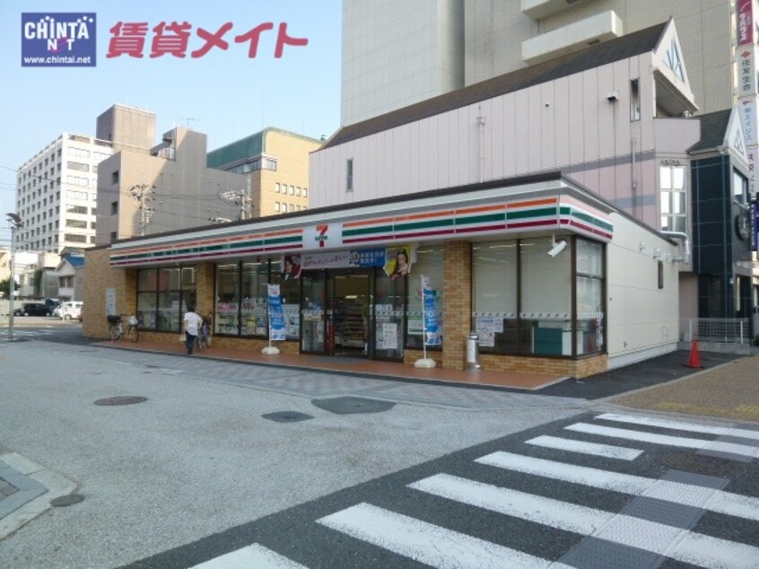 コンビニまで100m※セブンイレブン　四日市諏訪町店 近鉄名古屋線/近鉄四日市駅 徒歩9分 6階 築34年