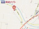 地図 四日市あすなろう鉄道内部線/内部駅 徒歩15分 2階 築30年