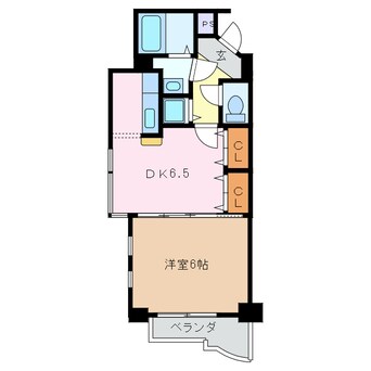 間取図 四日市あすなろう鉄道内部線/南日永駅 徒歩17分 3階 築20年