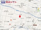 地図 四日市あすなろう鉄道内部線/日永駅 徒歩9分 1階 築15年
