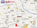 地図 四日市あすなろう鉄道内部線/南日永駅 徒歩5分 1階 築17年