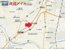 地図 四日市あすなろう鉄道内部線/小古曽駅 徒歩1分 2階 築16年