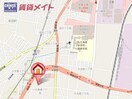 地図 四日市あすなろう鉄道内部線/追分駅 徒歩5分 1階 築26年