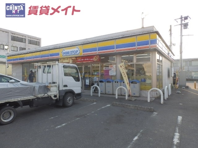 コンビニまで200m※ミニストップ　四日市河原田店 伊勢鉄道/河原田駅 徒歩10分 2階 築26年