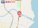 地図 近鉄名古屋線/楠駅 徒歩9分 1階 築30年