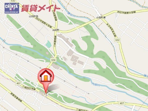 地図 関西本線（東海）/河曲駅 徒歩60分 2階 築28年