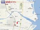 地図 近鉄名古屋線/楠駅 徒歩3分 2階 築27年