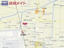 地図 近鉄名古屋線/北楠駅 徒歩5分 2階 築36年