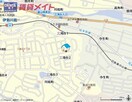 地図 近鉄湯の山線/伊勢川島駅 徒歩10分 1階 築38年